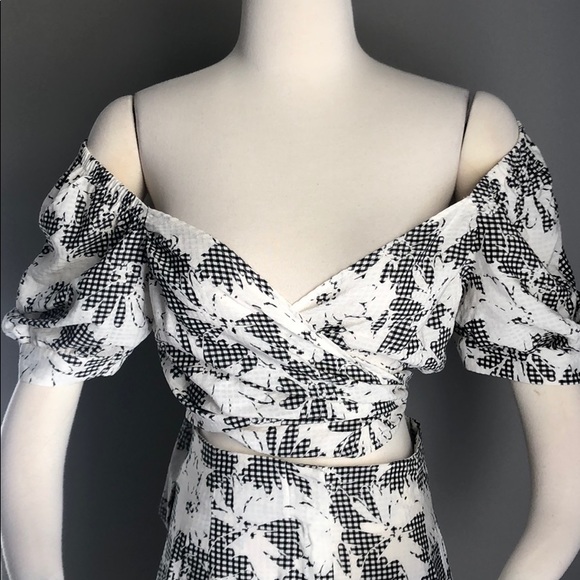 NWOT Free People print two piece pant set - Picture 4 of 8